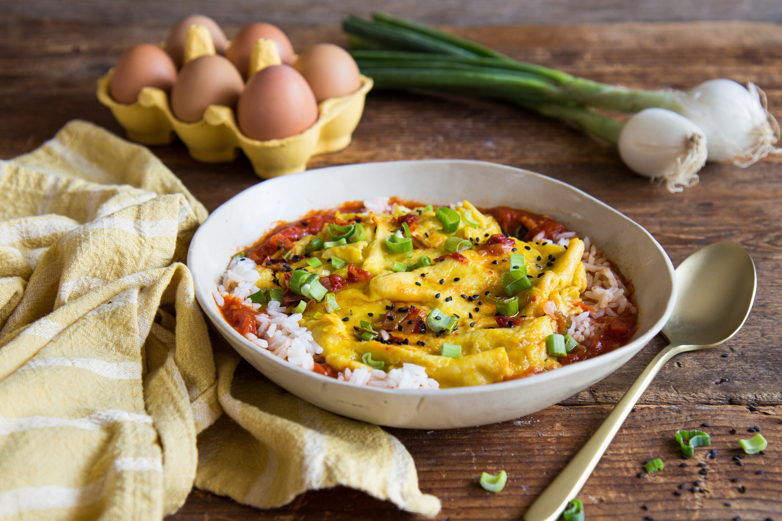 Asian-style Scrambled Eggs