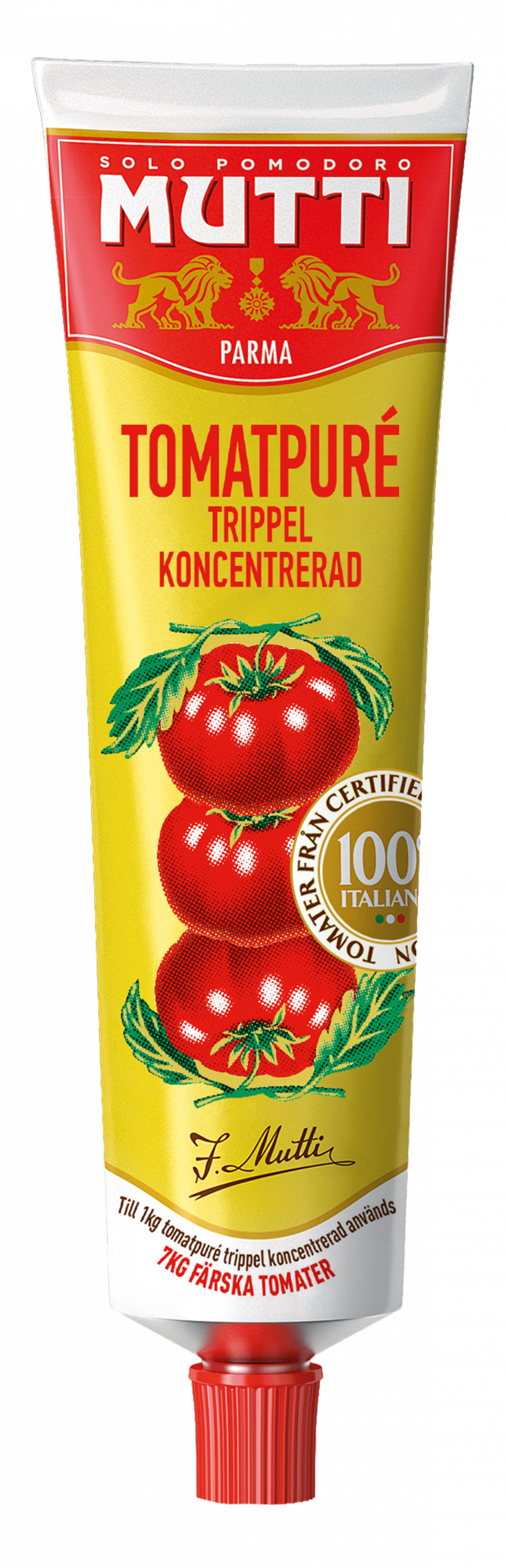 Tredobbelt koncentreret tomatpasta