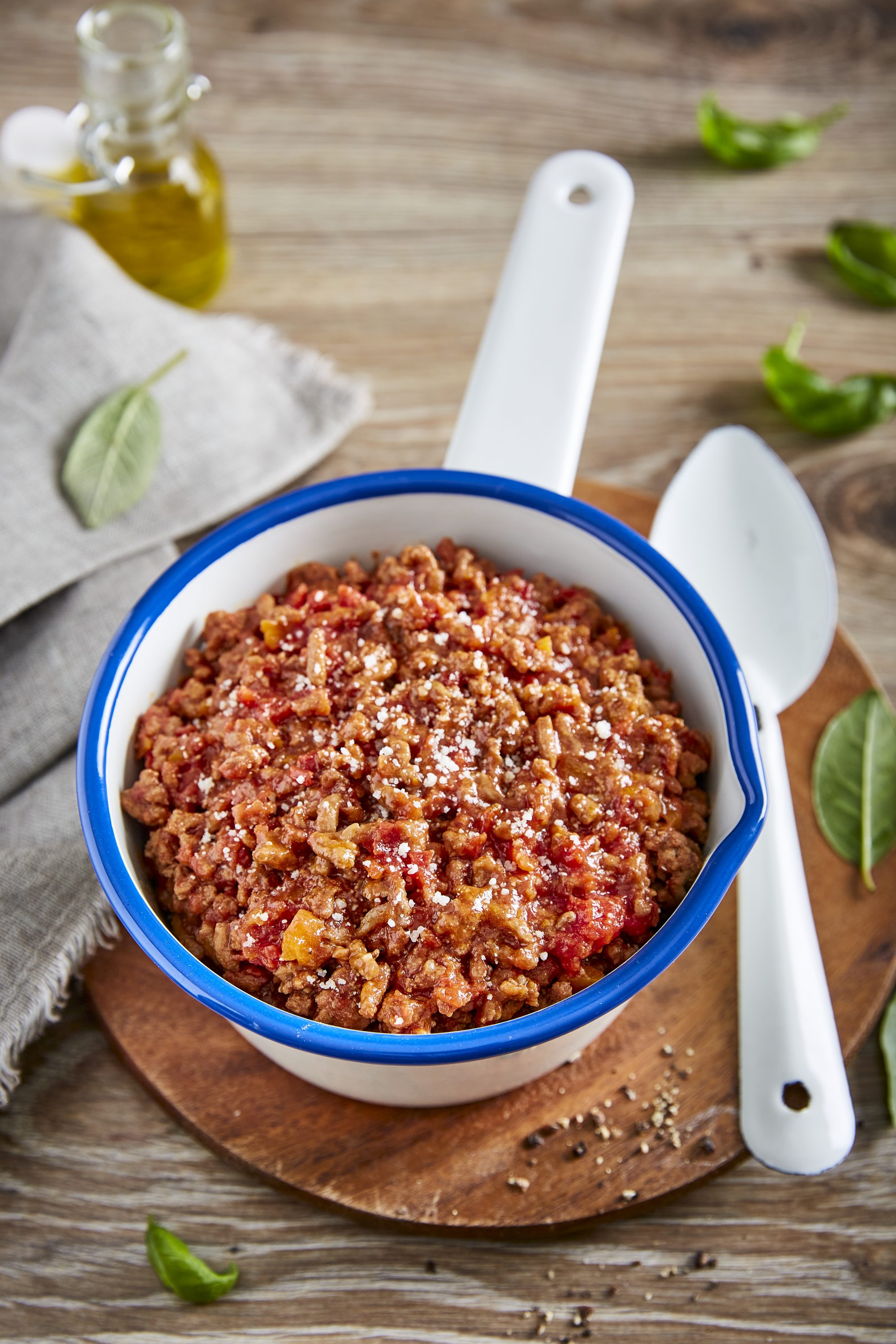 Smagfuld italiensk kødsauce med tomatpuré