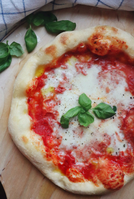 Napolitansk pizza margherita