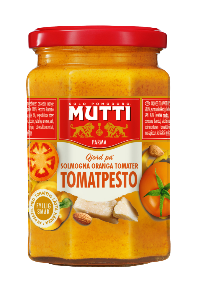 Pesto af orange tomater Pesto af orange tomater