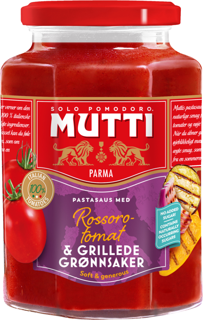 Pastasovs med grillte grøntsager | Mutti