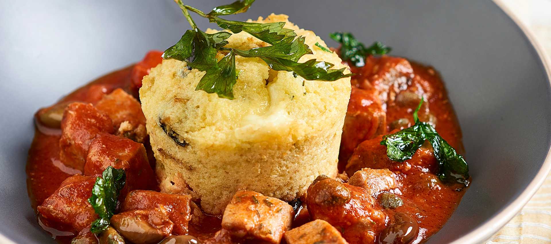 Couscous med fisk og Mutti Tomatpuré