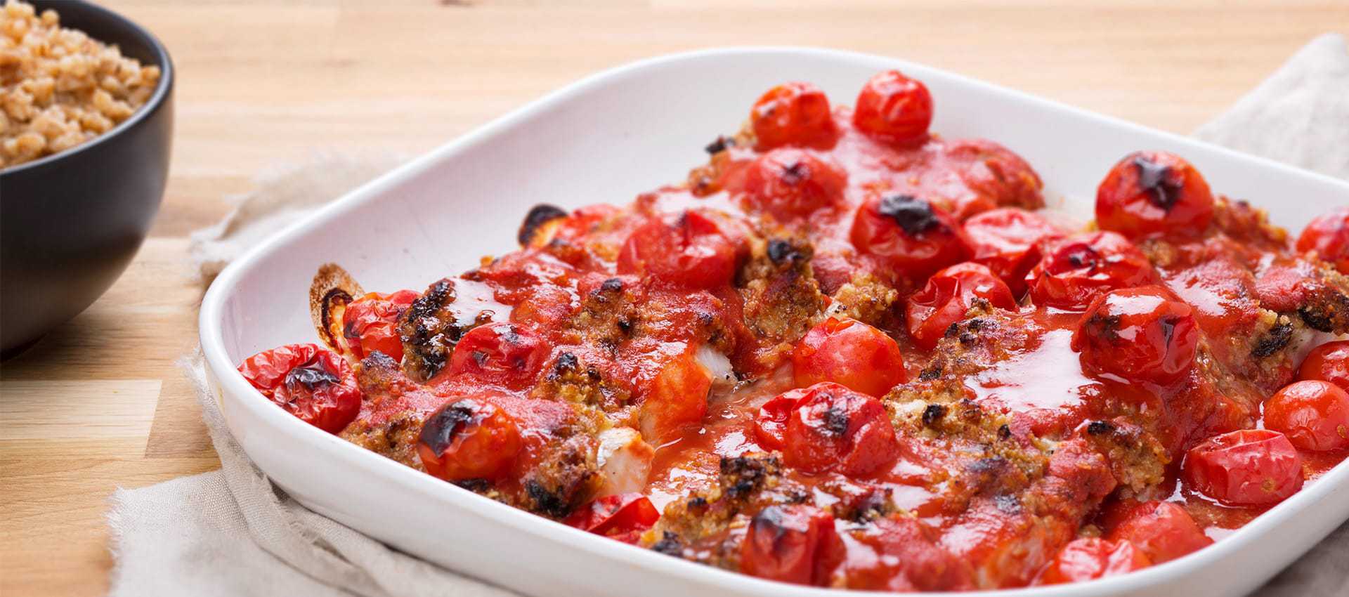 Fylt kalkunfilet med tomater og estragon