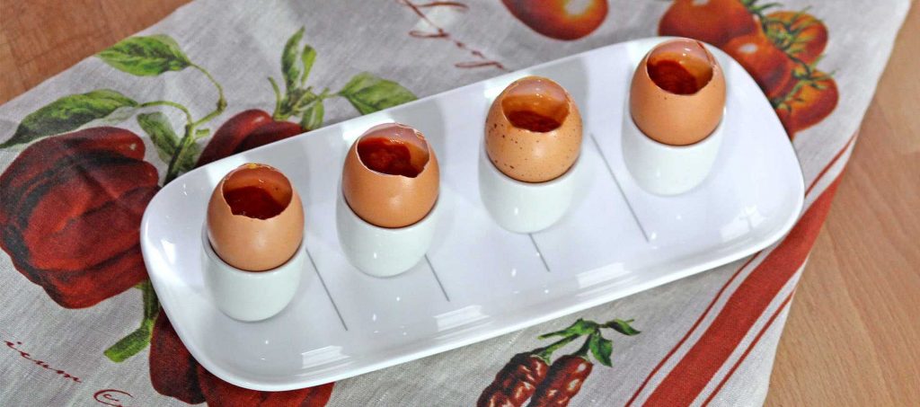 Eggerøre med tomat Eggerøre med tomat