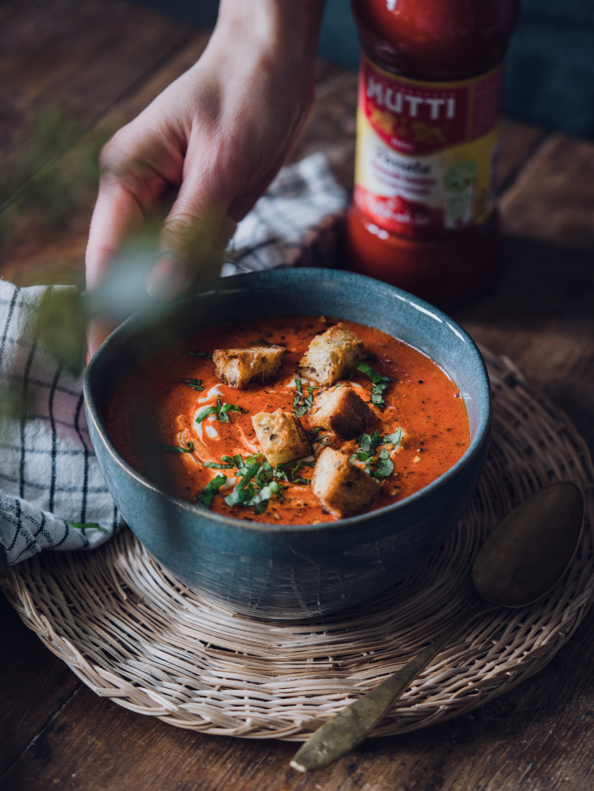 Stekt paprika – tomatsuppe