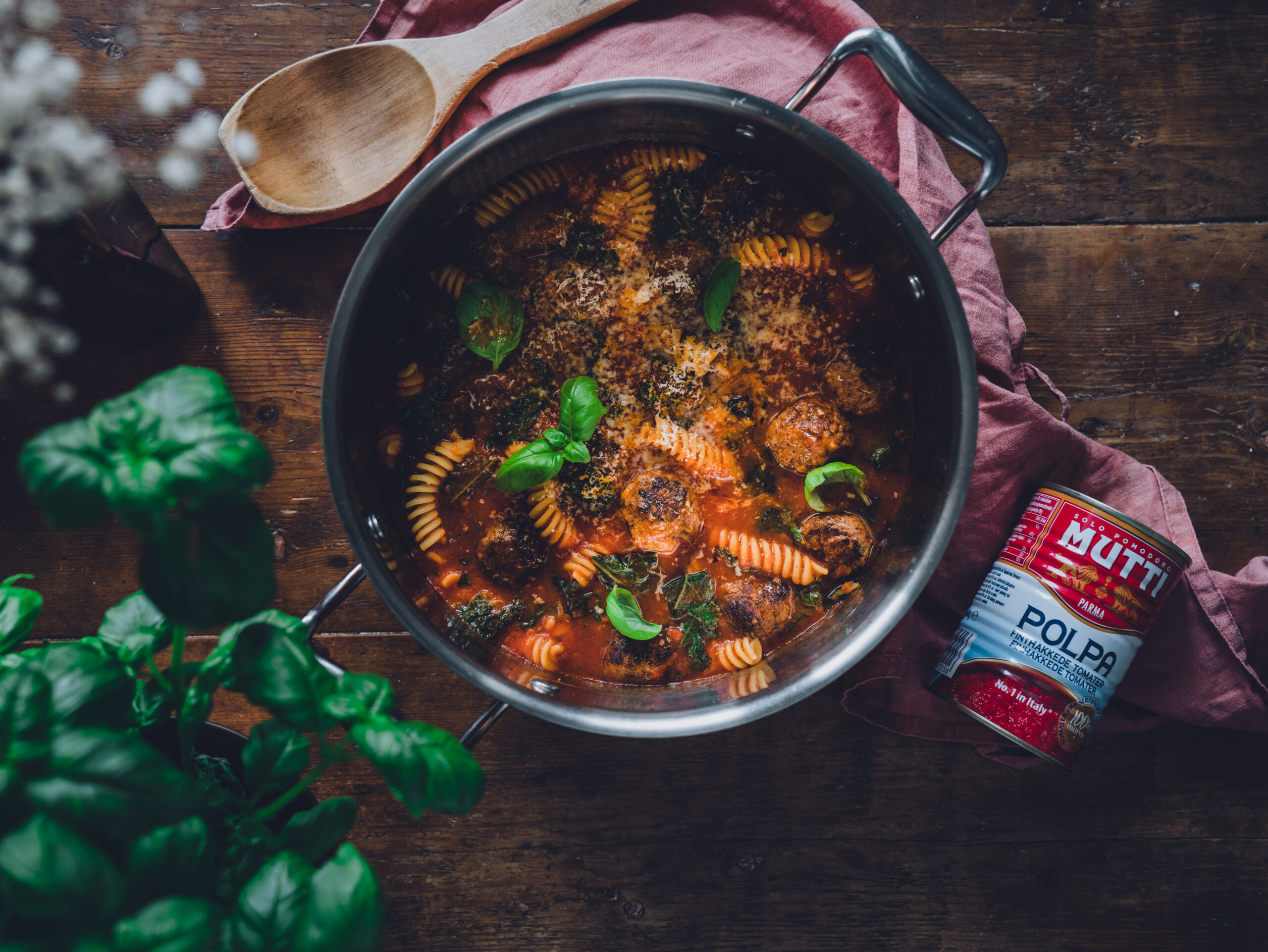 Italiensk kjøttbollesuppe