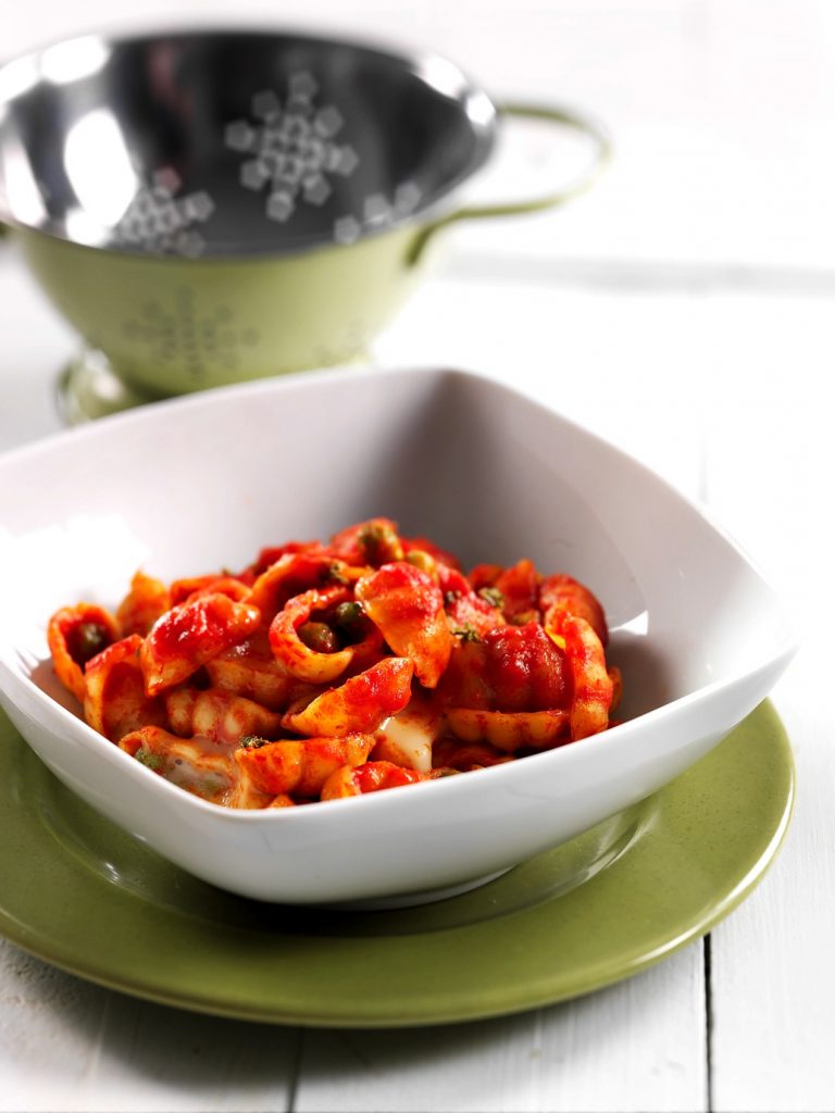Gnocchipasta med ärtor och taleggio-ost Gnocchipasta med ärtor och taleggio-ost