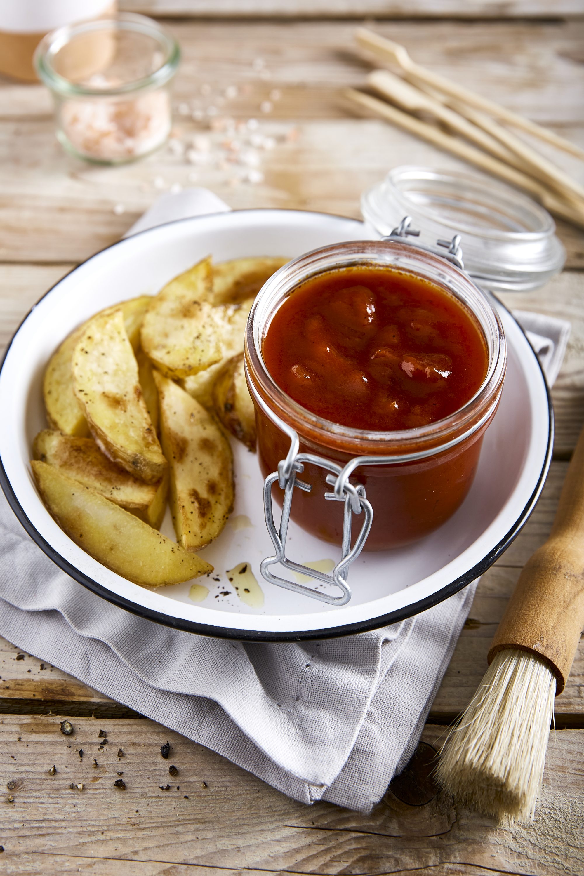 Barbecuesås med ketchup