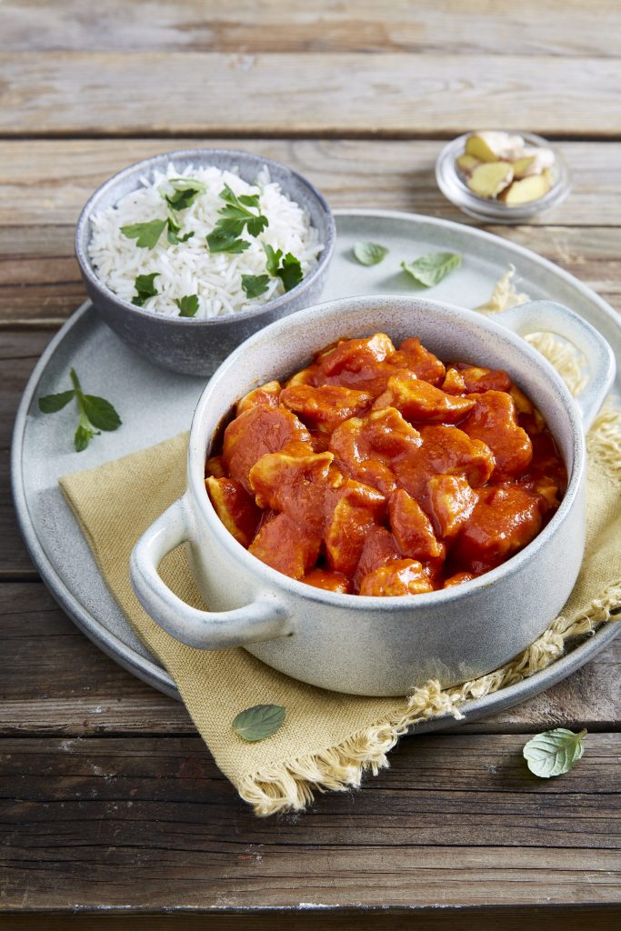 Enkel kycklinggryta med indiska smaker Enkel kycklinggryta med indiska smaker
