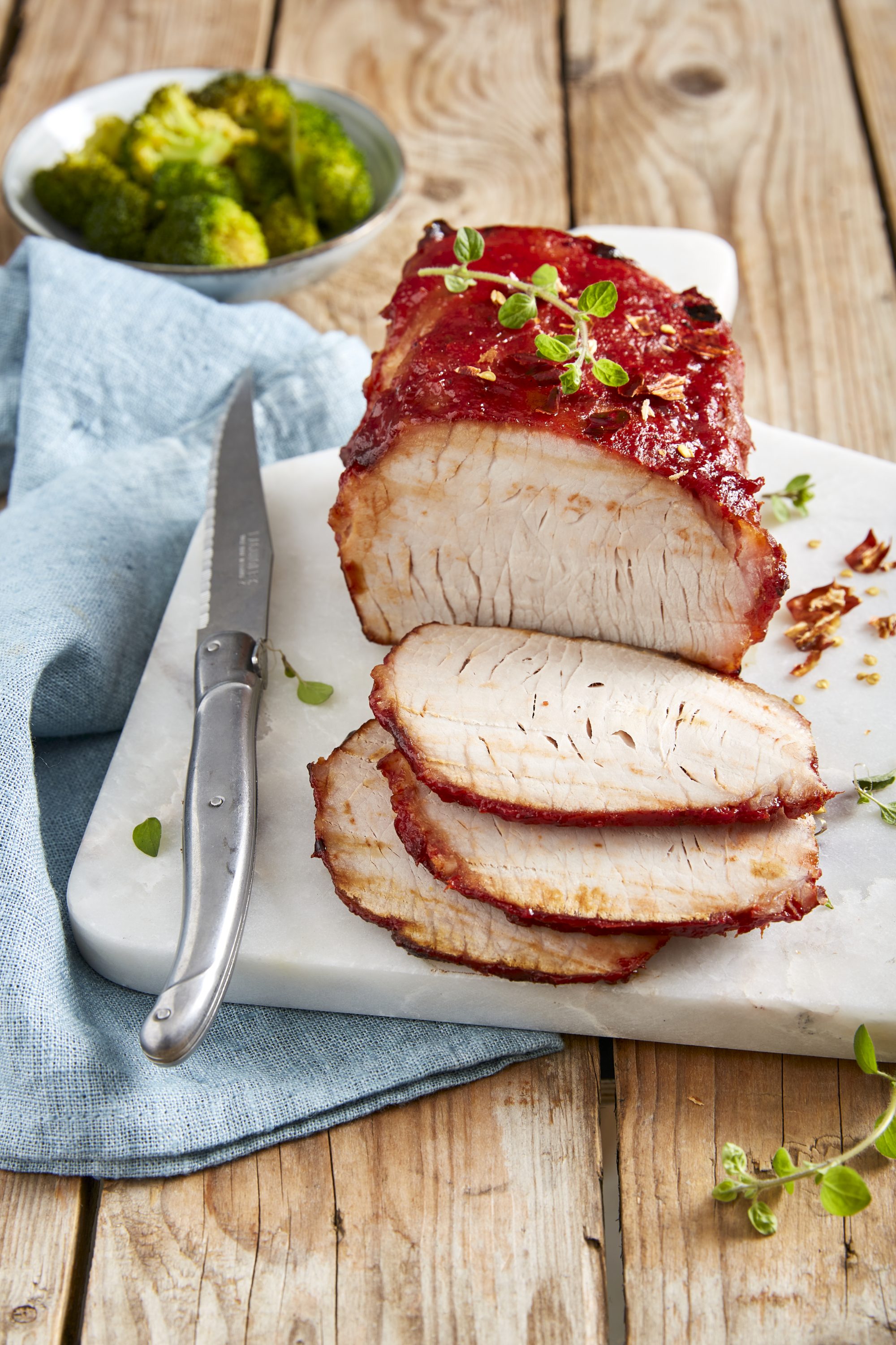 Ugnsstekt kotlettrad med tomatpuré