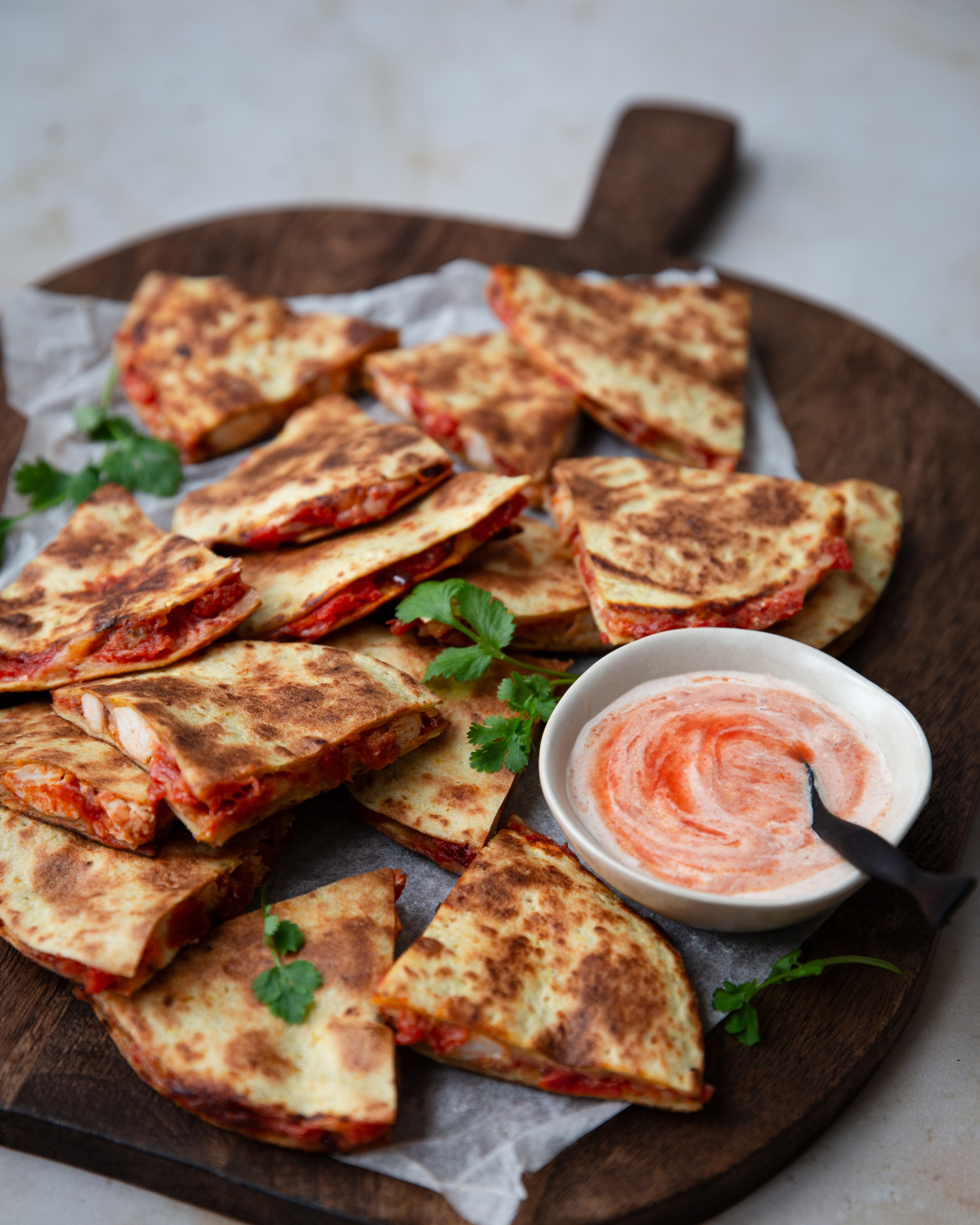 Quesadilla med kyckling