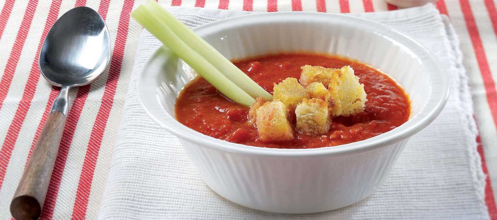 Tomaten-Gazpacho Tomaten-Gazpacho