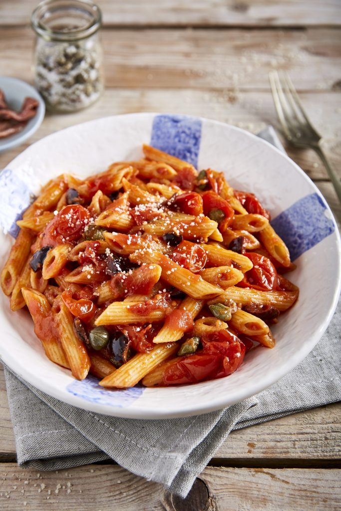 Penne alla Puttanesca Rezept | Mutti Germany