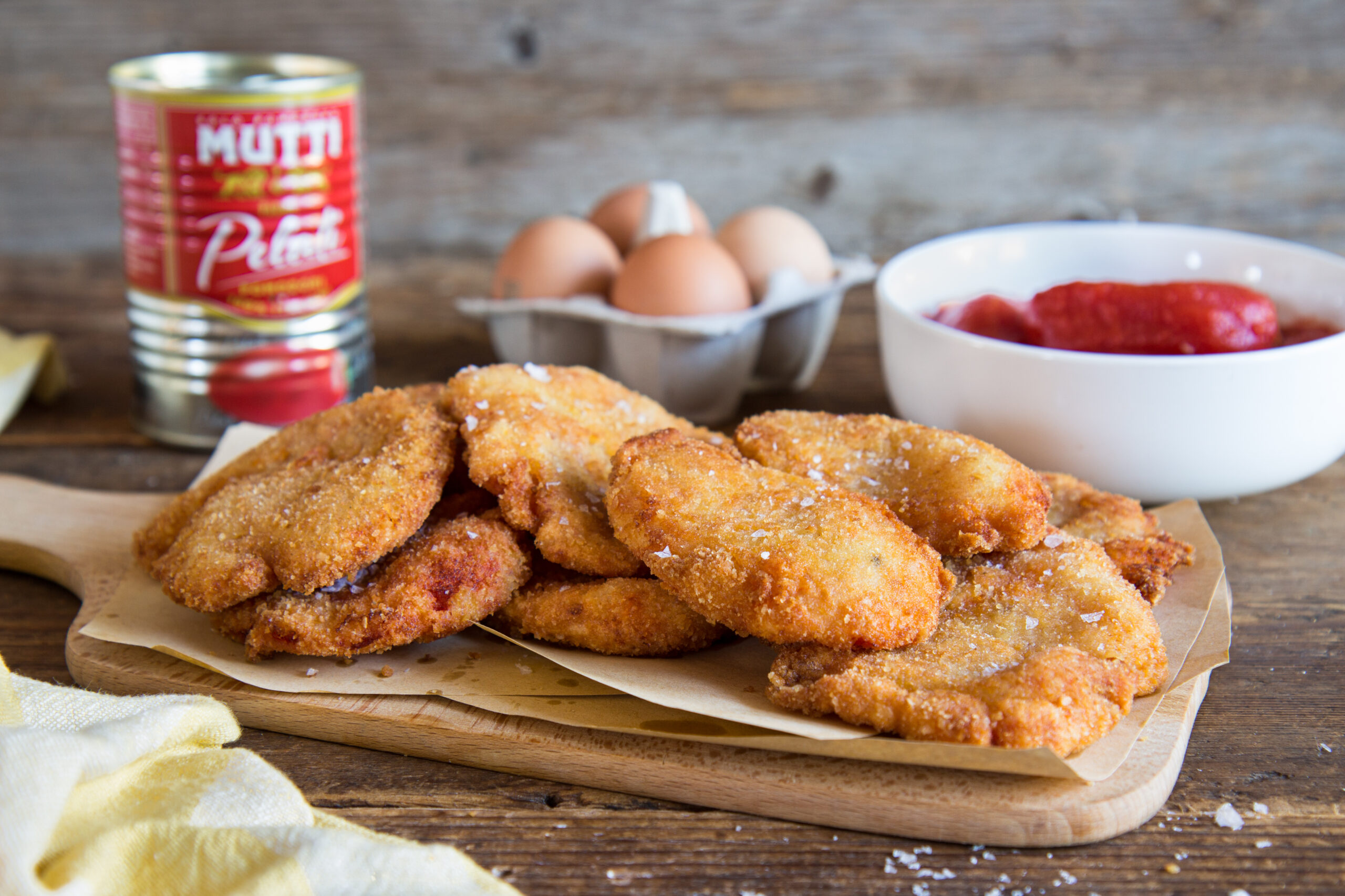 Knusprig Fritierte Tomaten