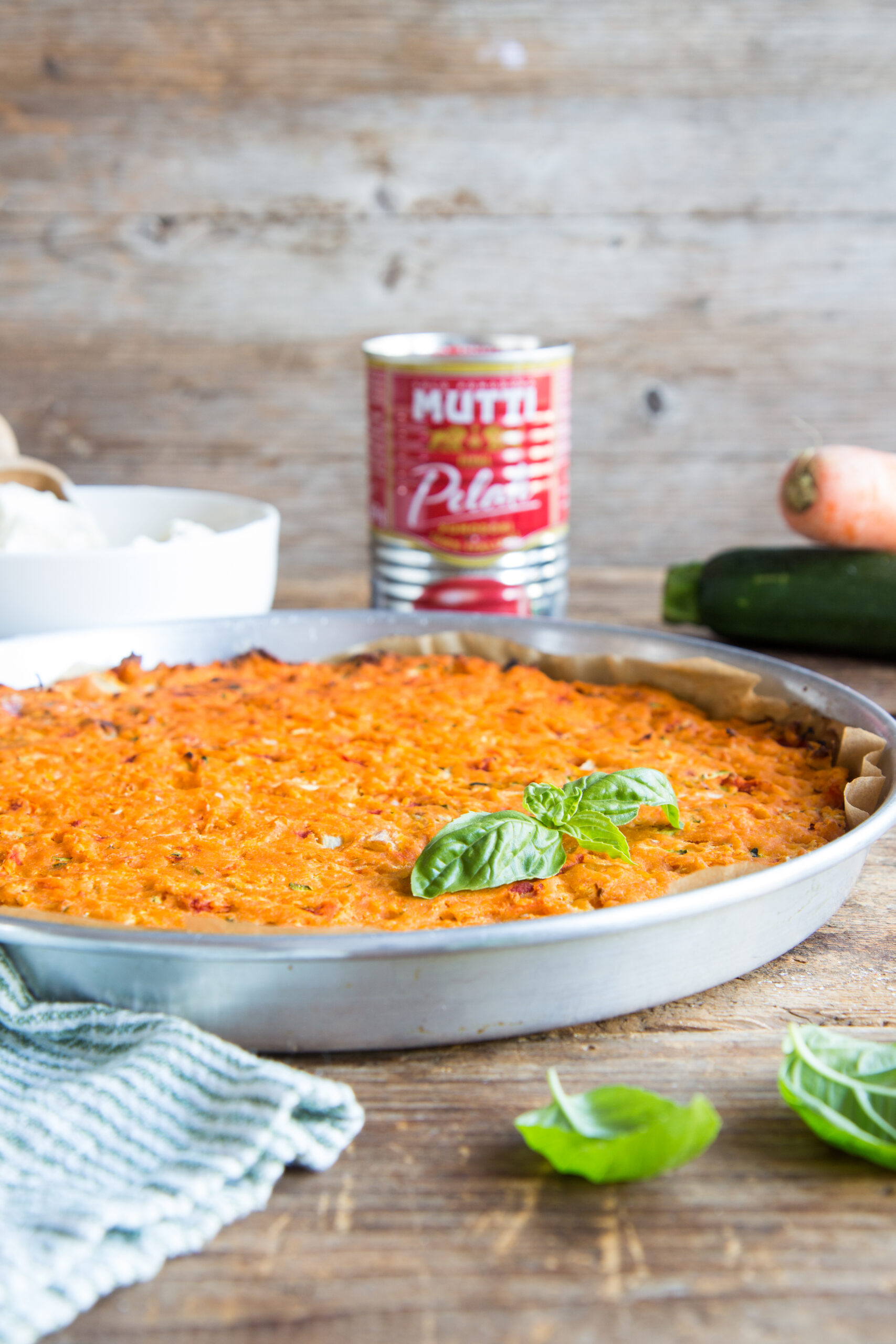 Sardische Gemüsepizza