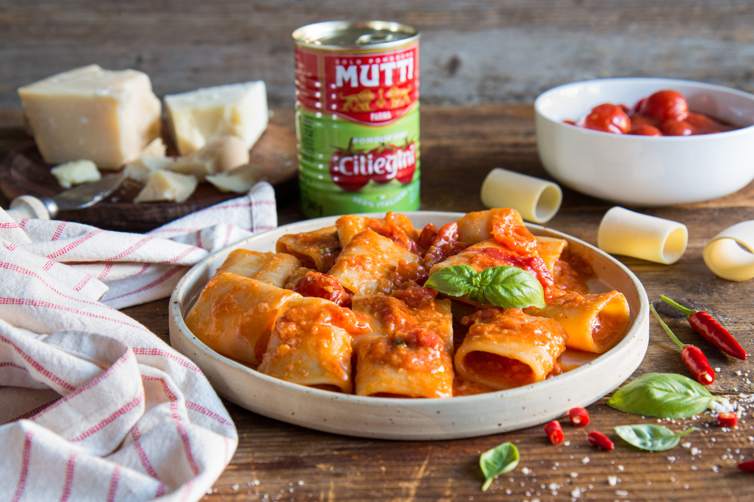 Paccheri alla Scarpariello