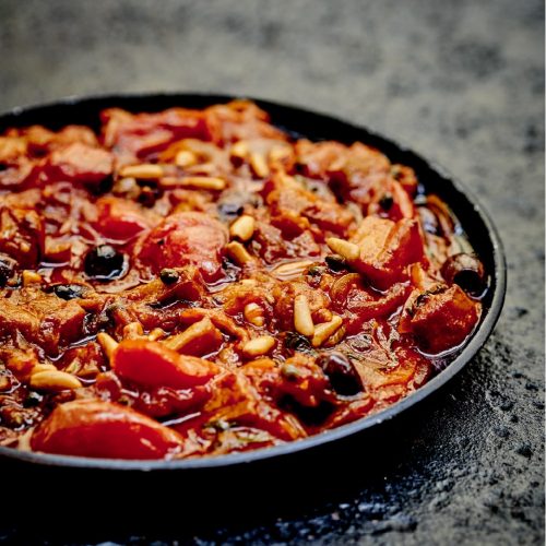 Caponata, ratatouille à l’italienne Caponata, ratatouille à l’italienne