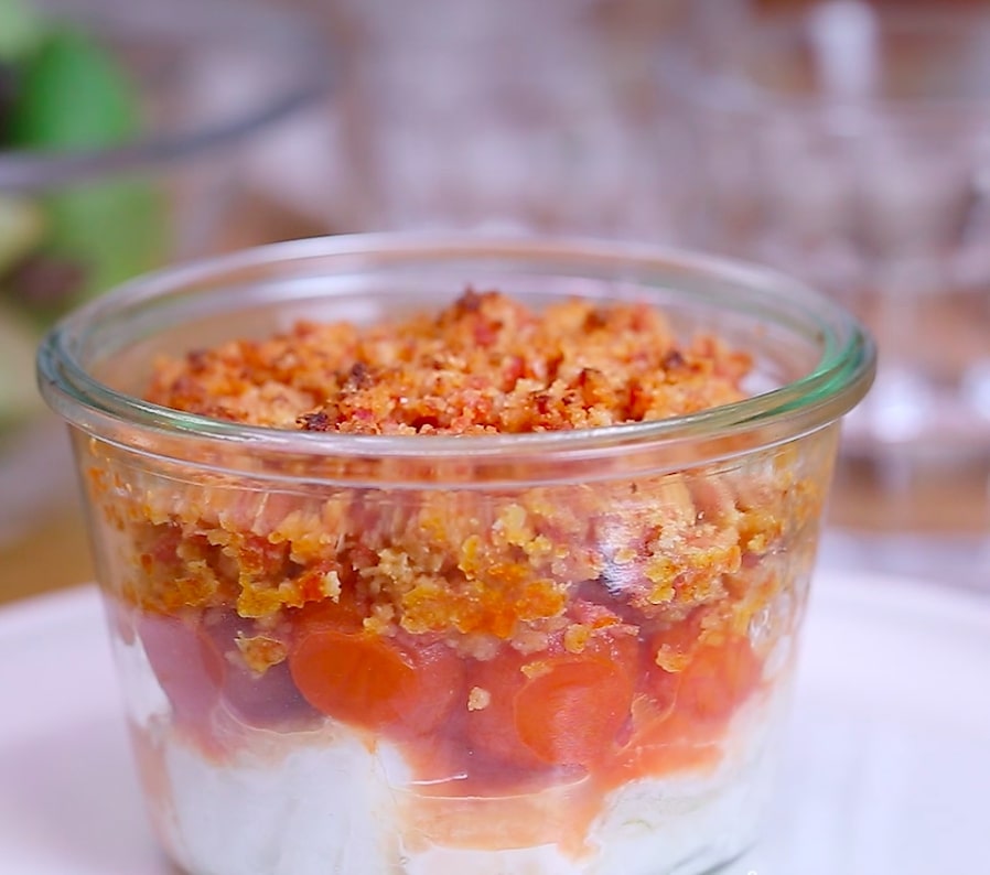 Crumble de cabillaud
