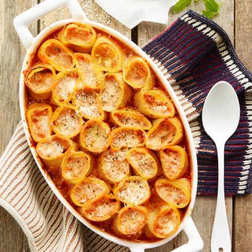 Cannellonis sauce tomate et ricotta Cannellonis sauce tomate et ricotta