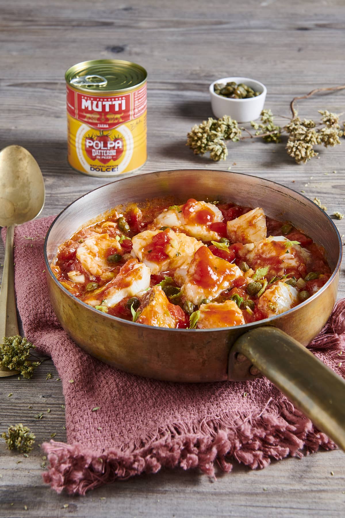 Bouchées de morue à la pizzaiola