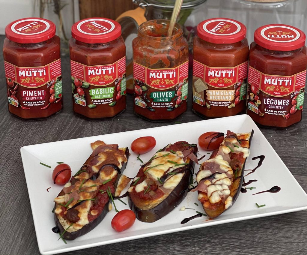 Aubergines façon bruschetta Aubergines façon bruschetta
