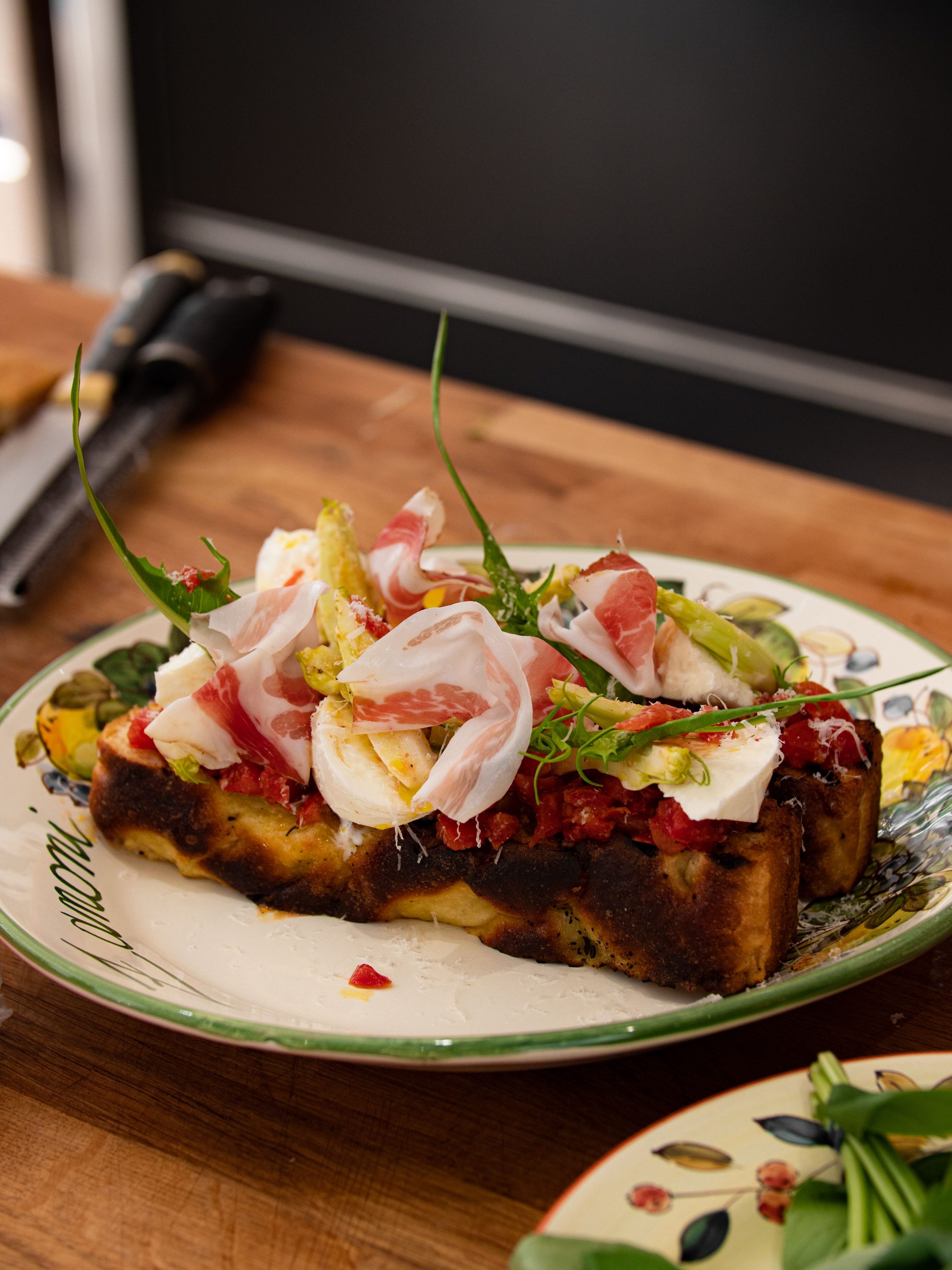 Focaccia façon Bruschetta