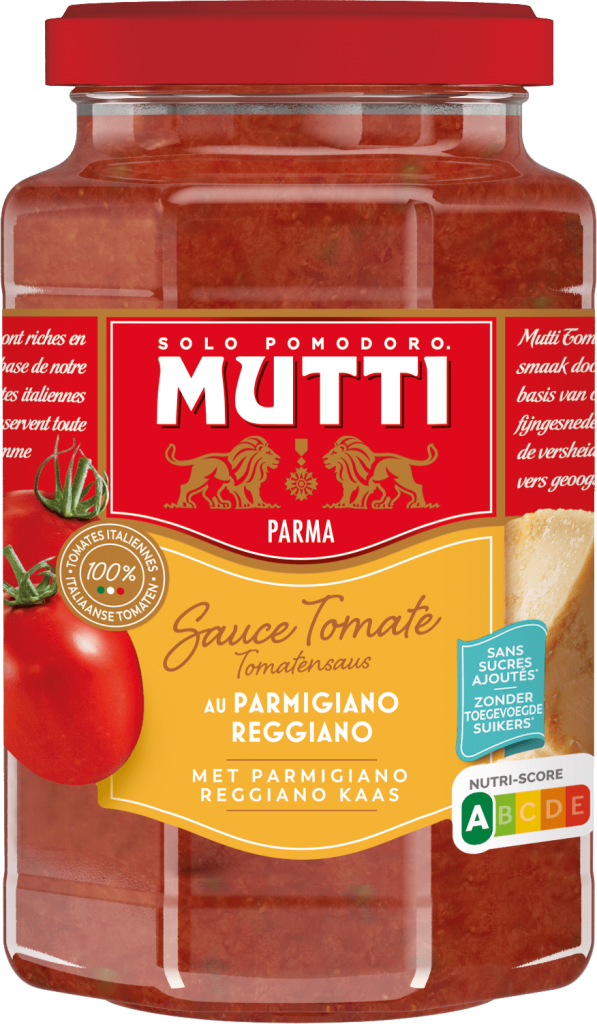 Sauce Tomate et Parmesan Sauce tomate cuisinée Mutti