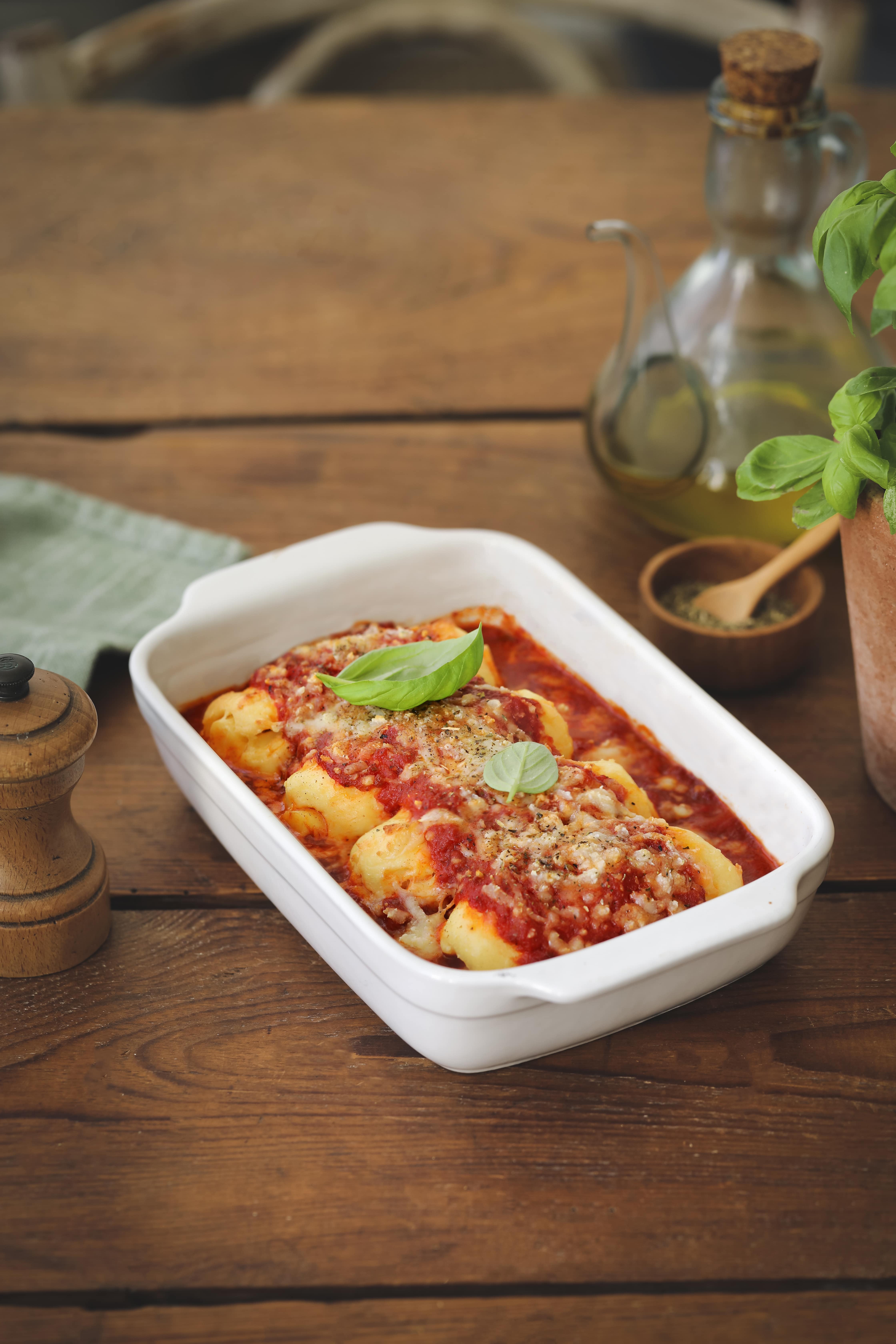 Quenelle à la Mozzarella