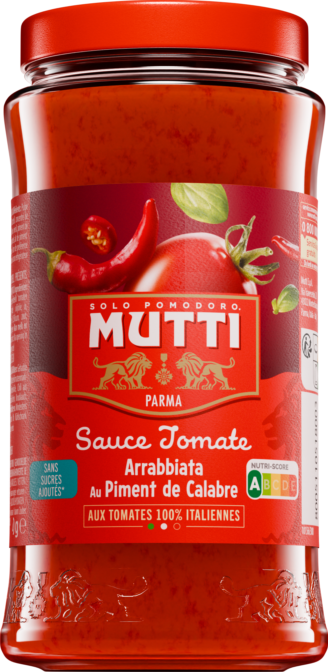 Sauce tomate au Piment de Calabre