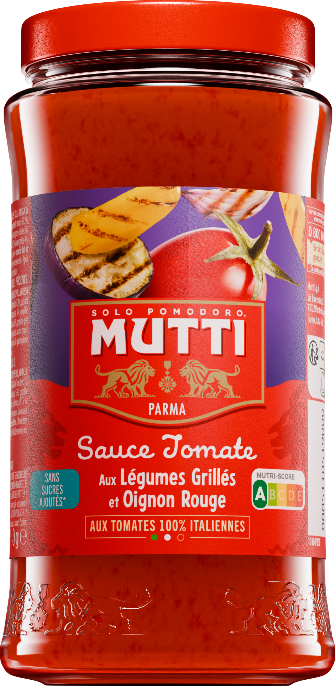 Sauce Tomate et Légumes grillés