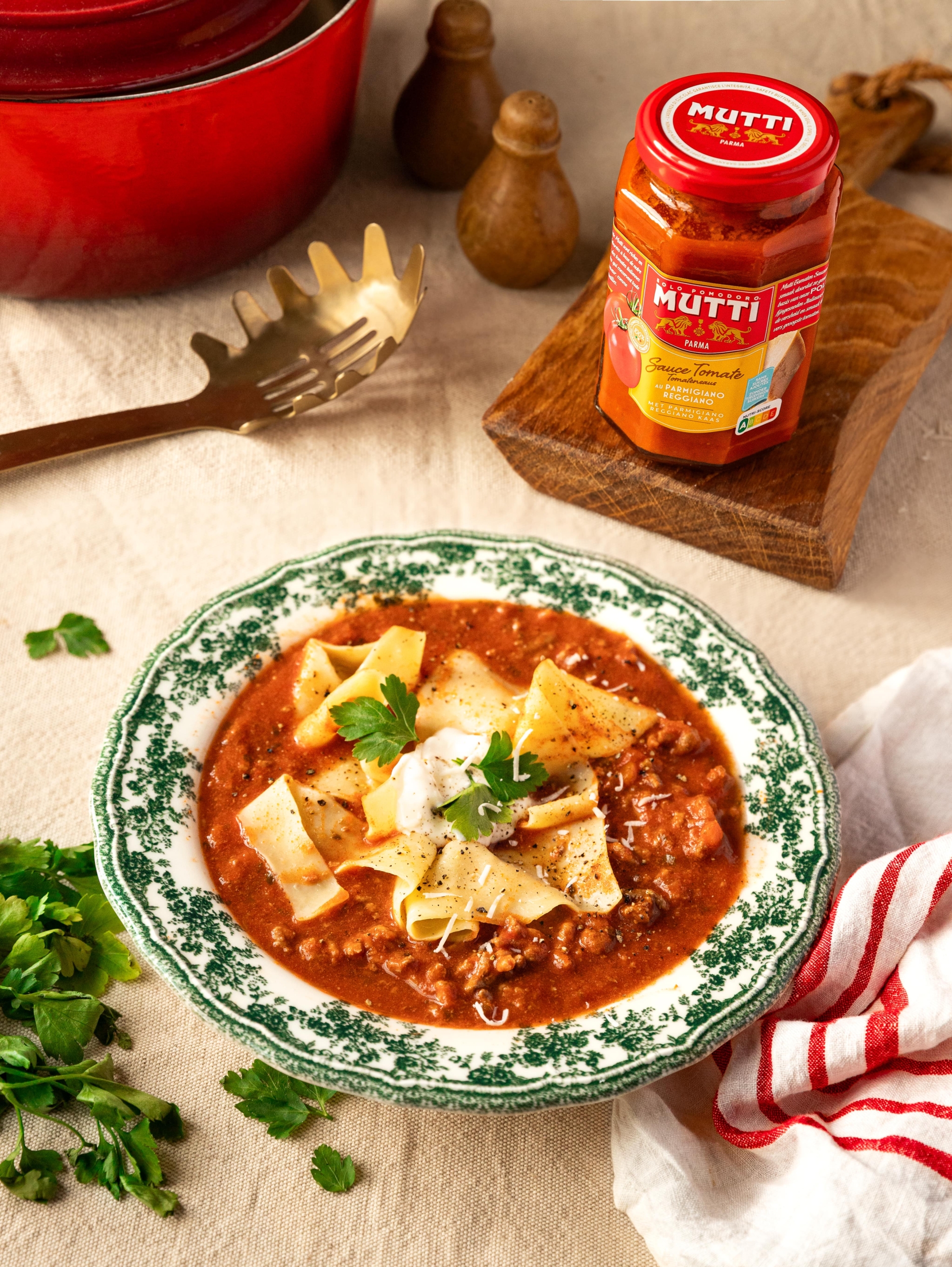 Soupe de Lasagnes au Parmigiano Reggiano