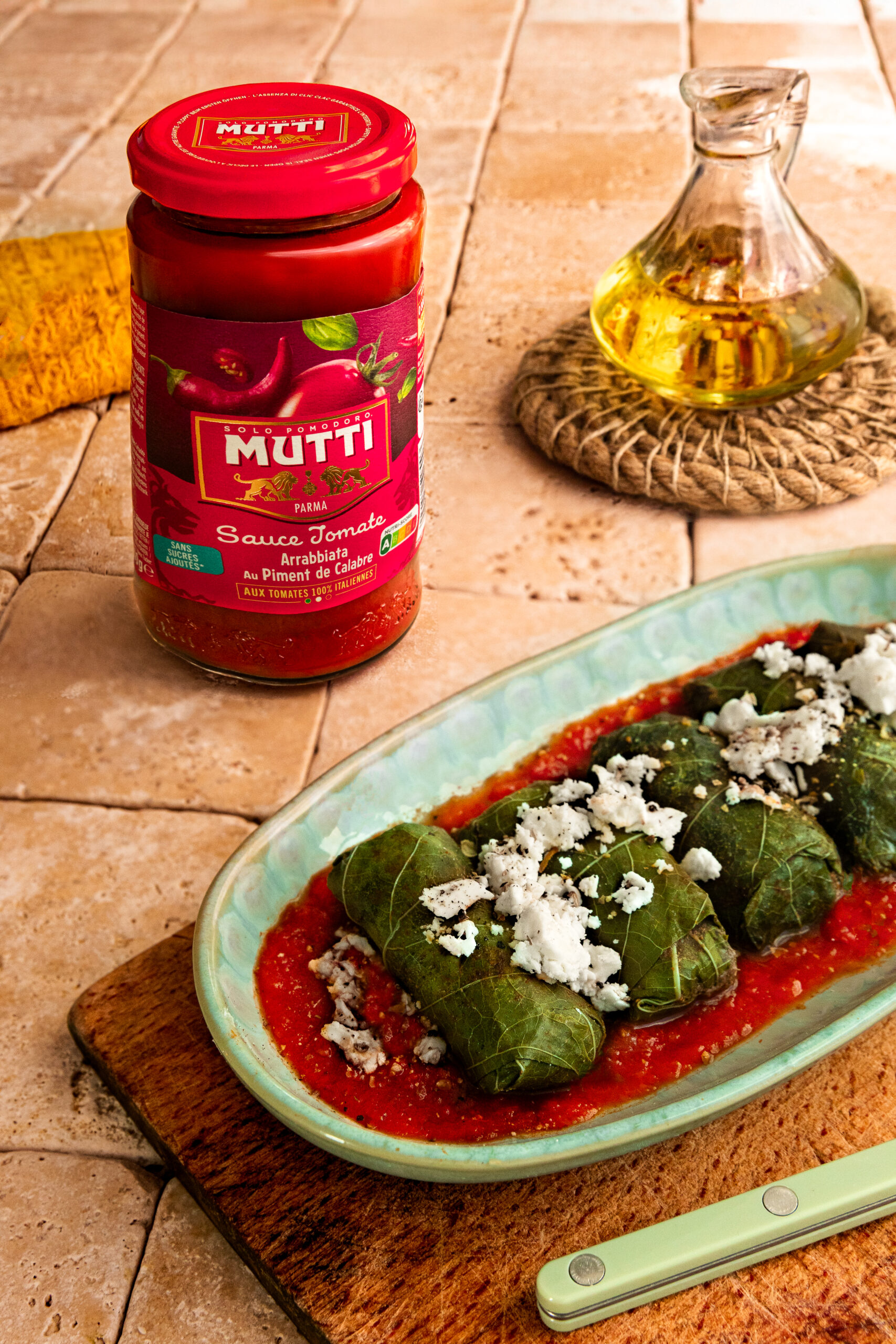 Feuilles de vigne farcies