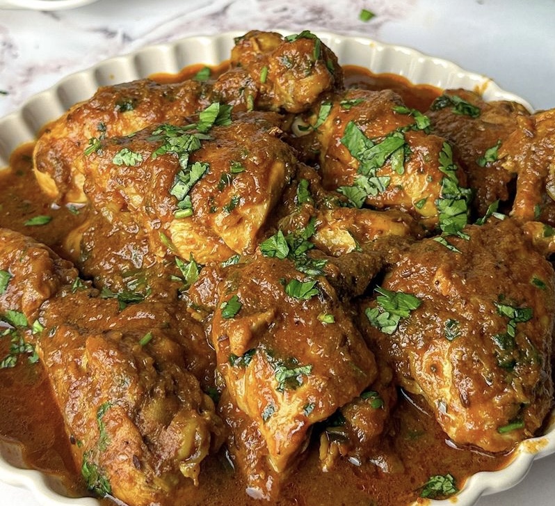 Traditional Punjabi Chicken Curry
