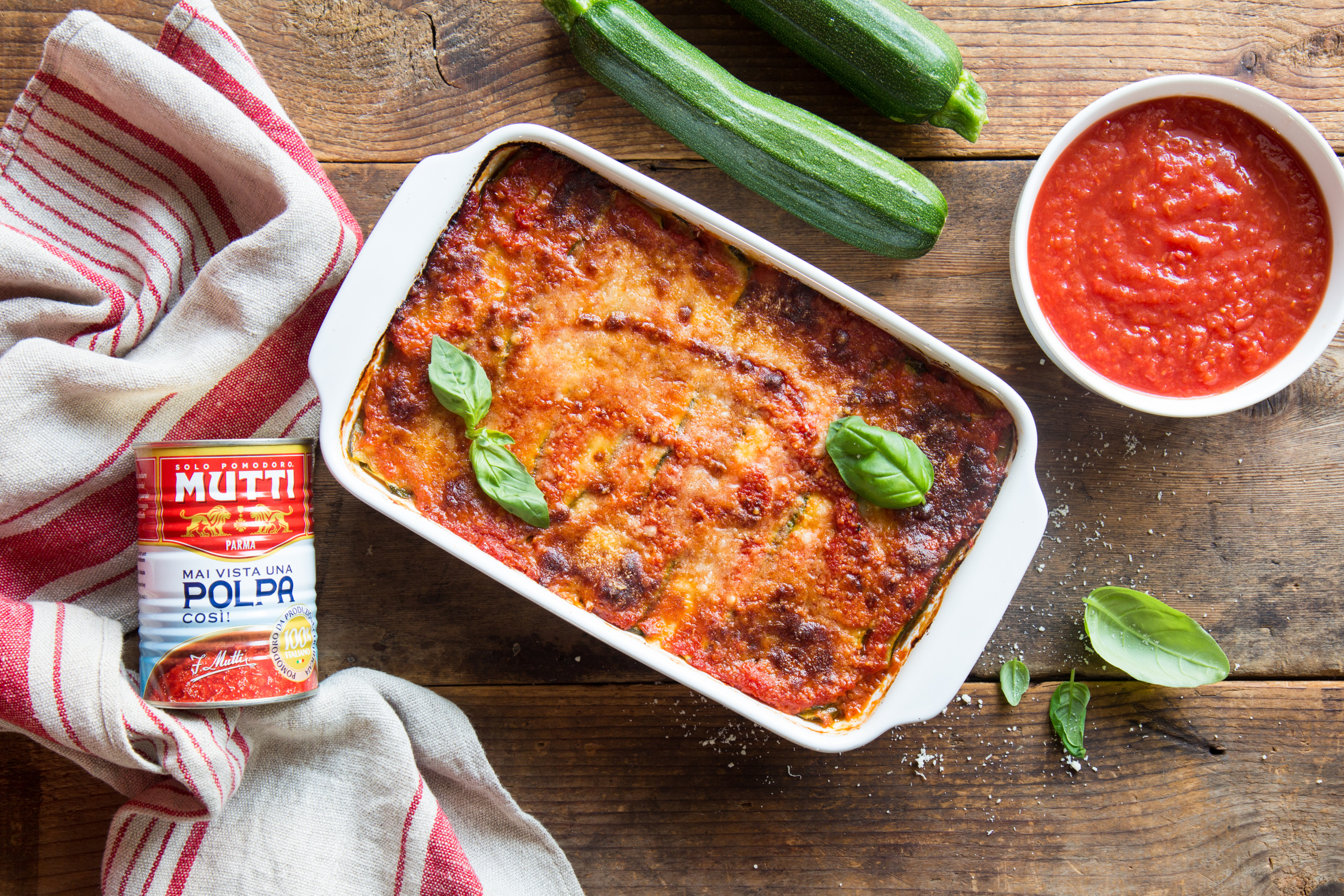ZUCCHINI PARMIGIANA