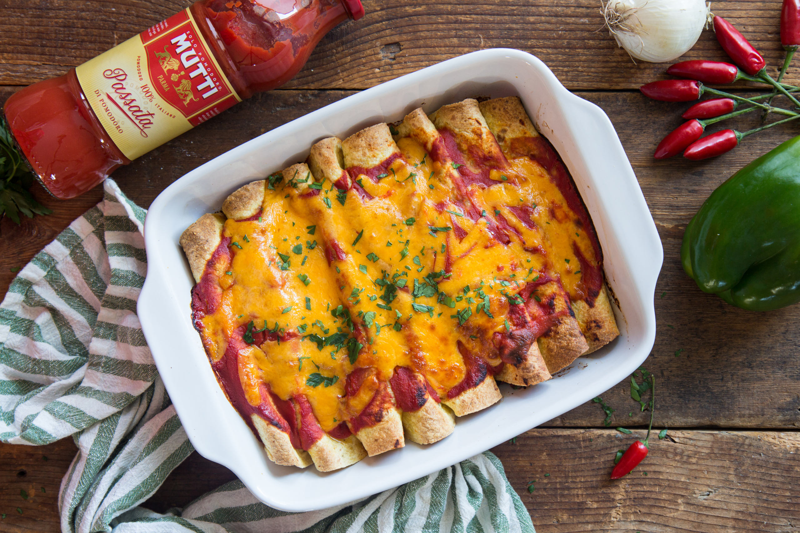 chicken enchiladas