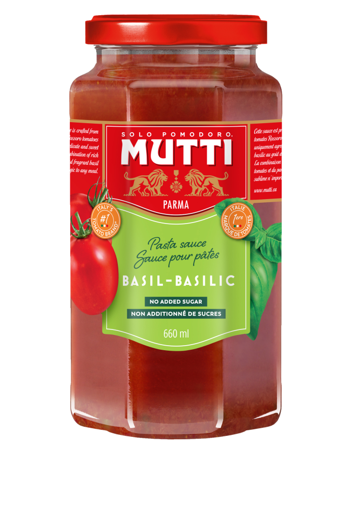 Sauce Tomate au Basilic AOP de Gênes Mutti