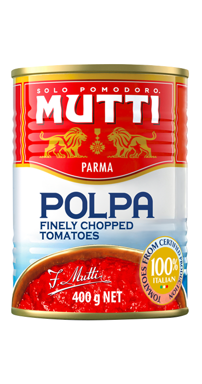 Mutti - Polpa Finely Chopped Tomatoes – French Village Bakery