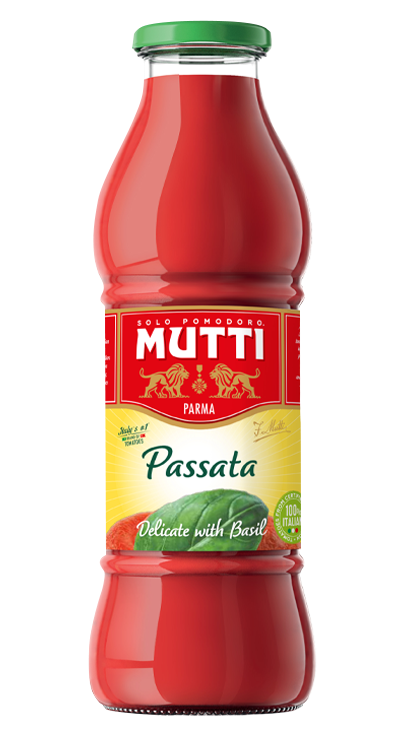 Passata tomatoes with basil Passata tomatoes with basil