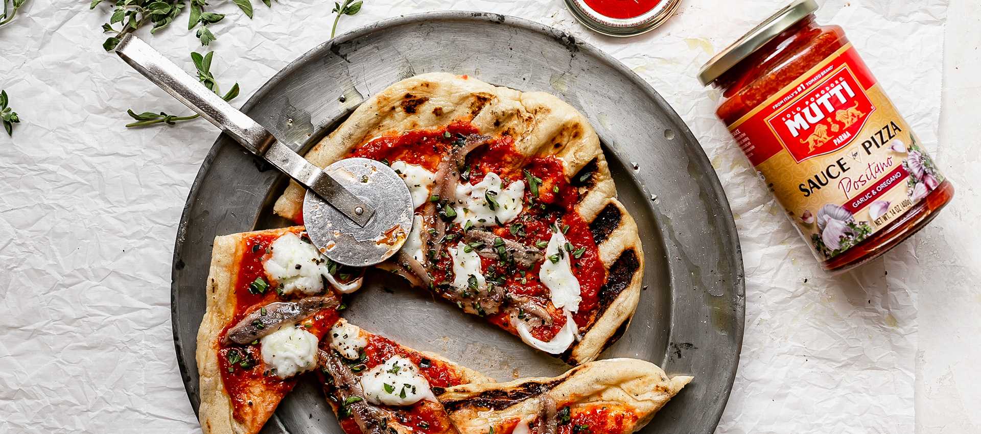 Grilled pizza recipe