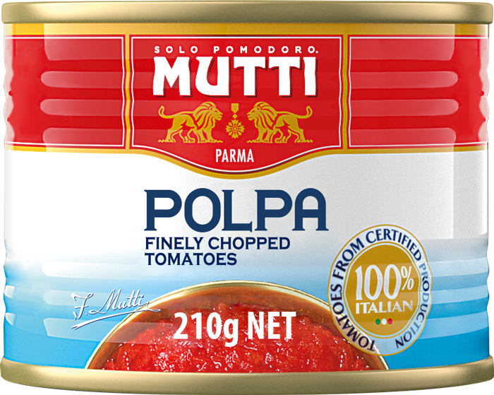 polpa finely chopped tomatoes