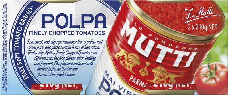 polpa finely chopped tomatoes
