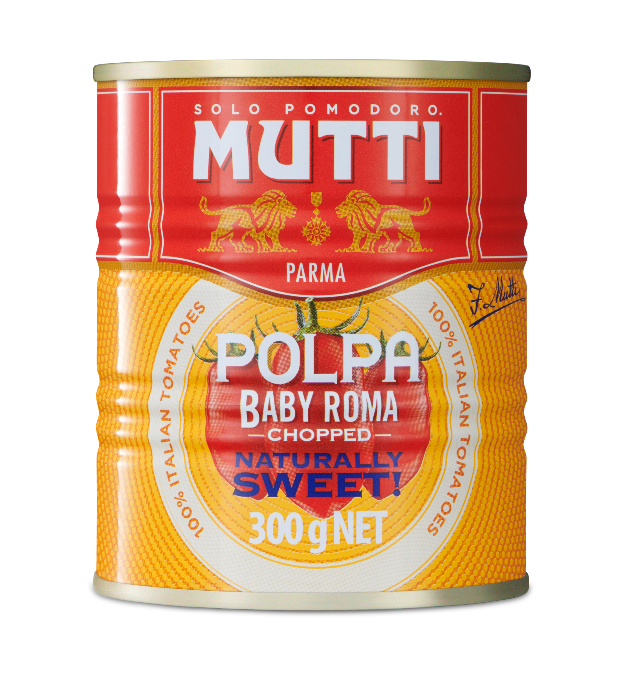 Baby Roma chopped tomatoes