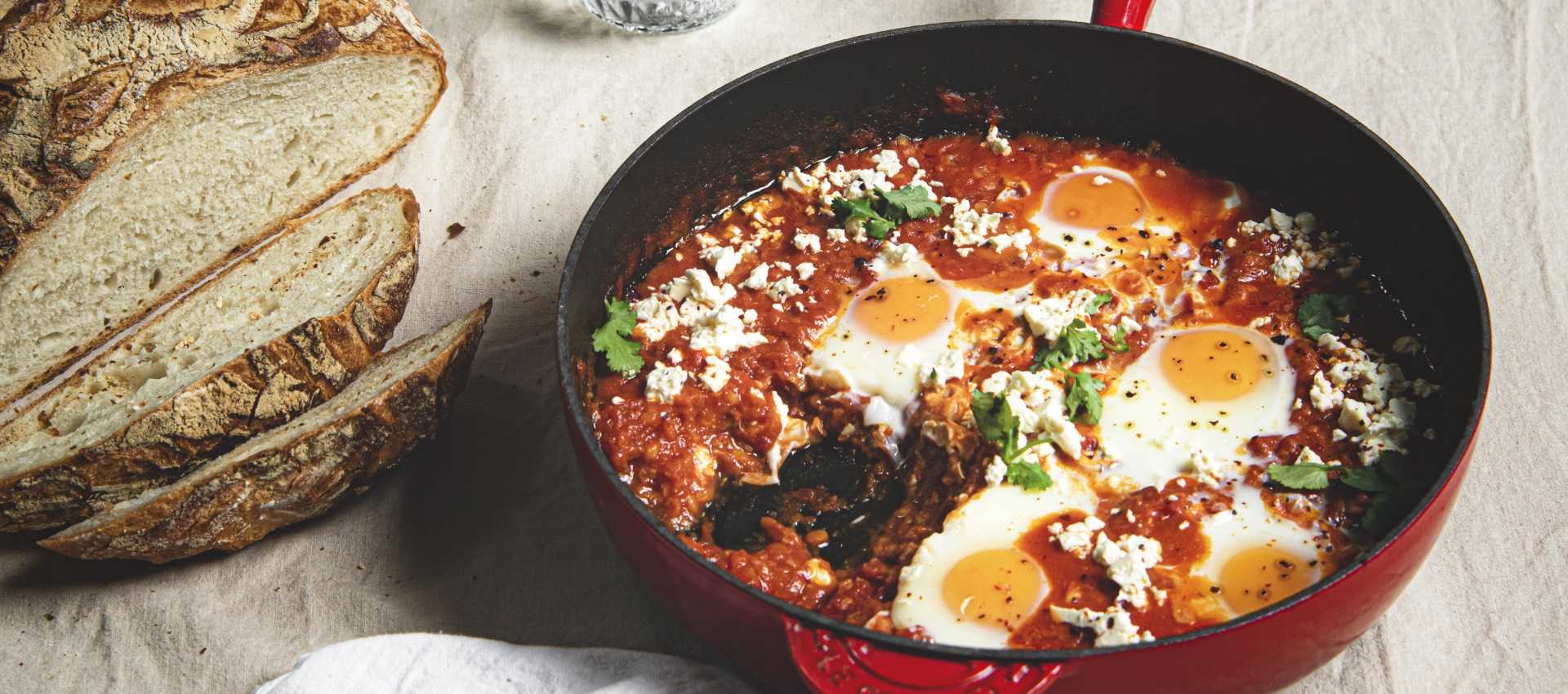 Lentil and feta pomidor chigirtma