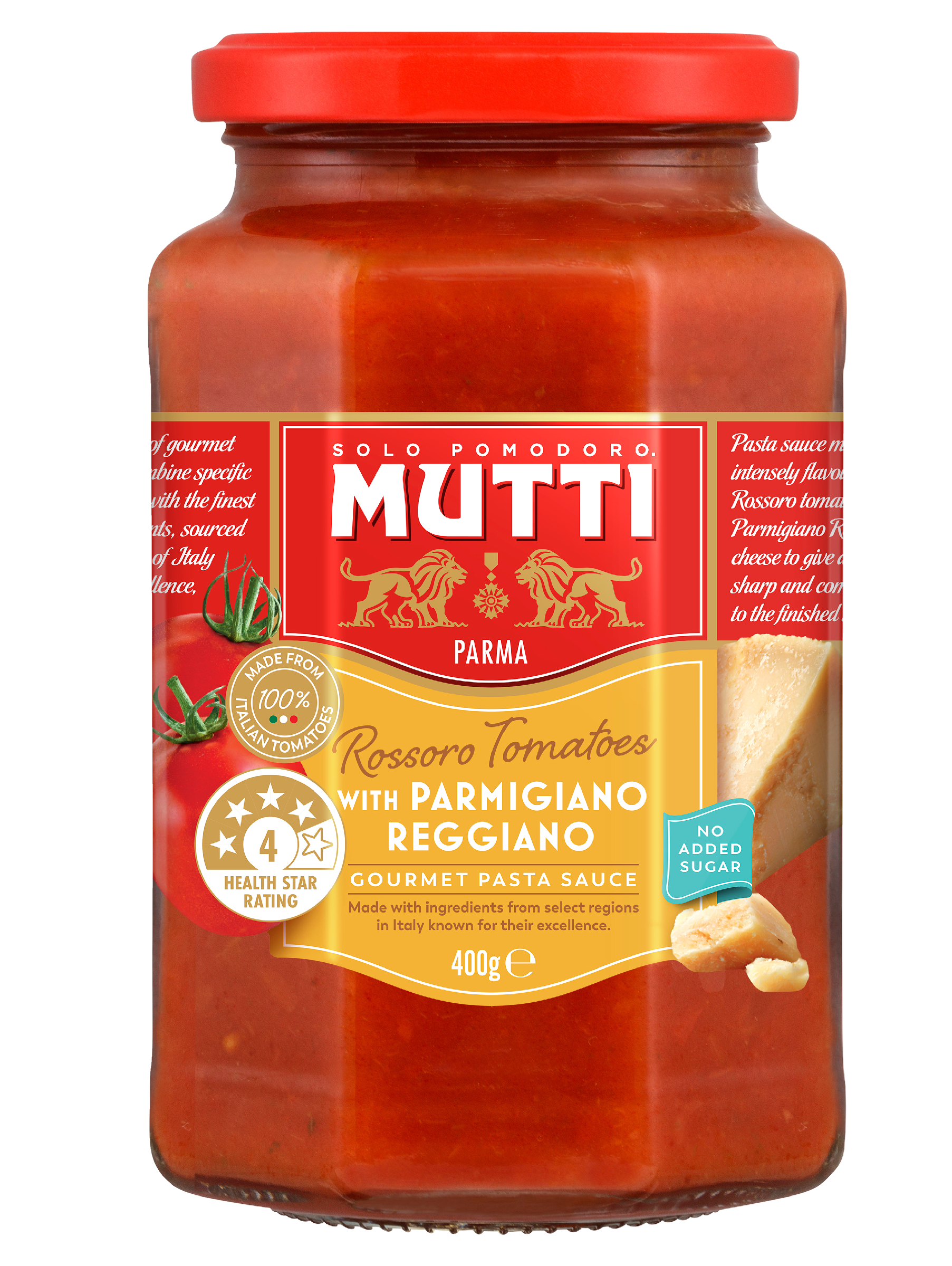 Rossoro Tomatoes and Parmigiano Reggiano 