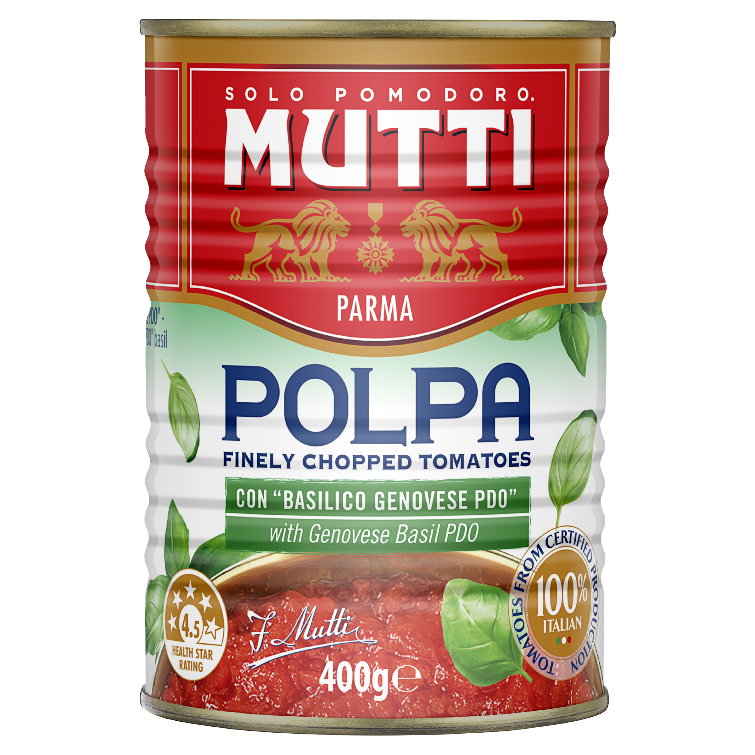 Polpa with basil