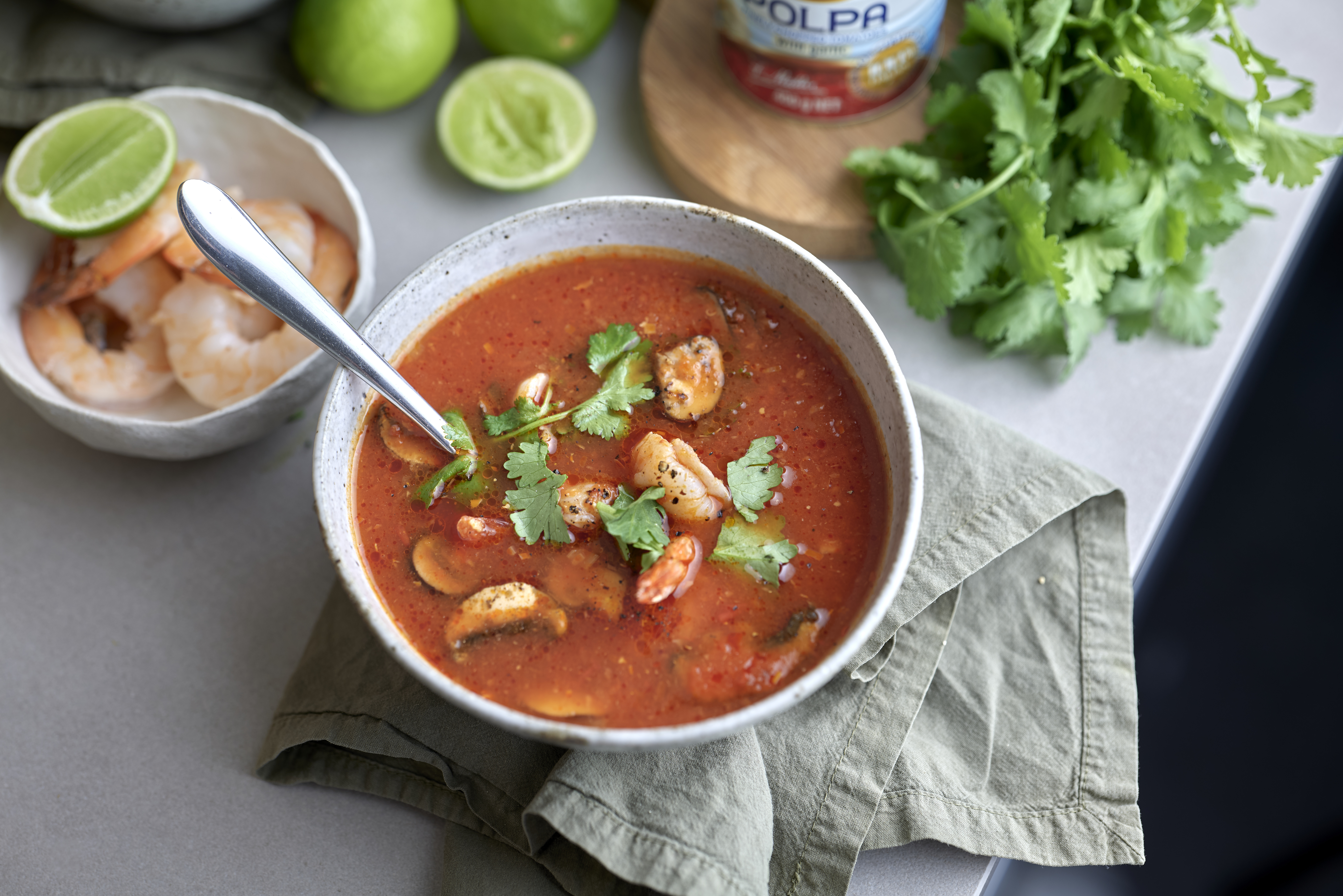 Tomato Tom Yum Soup