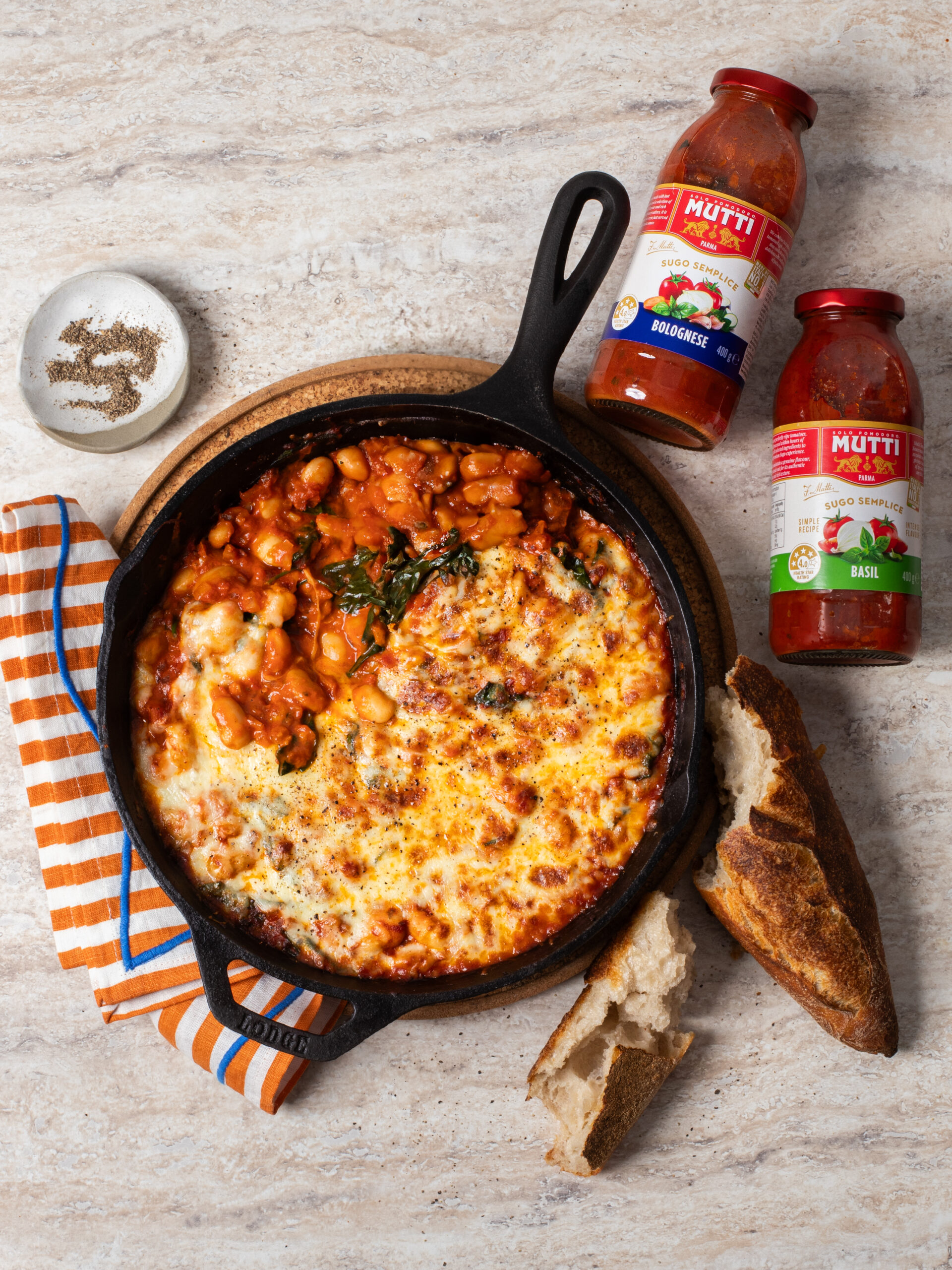 Mutti’s Butterbean Bake