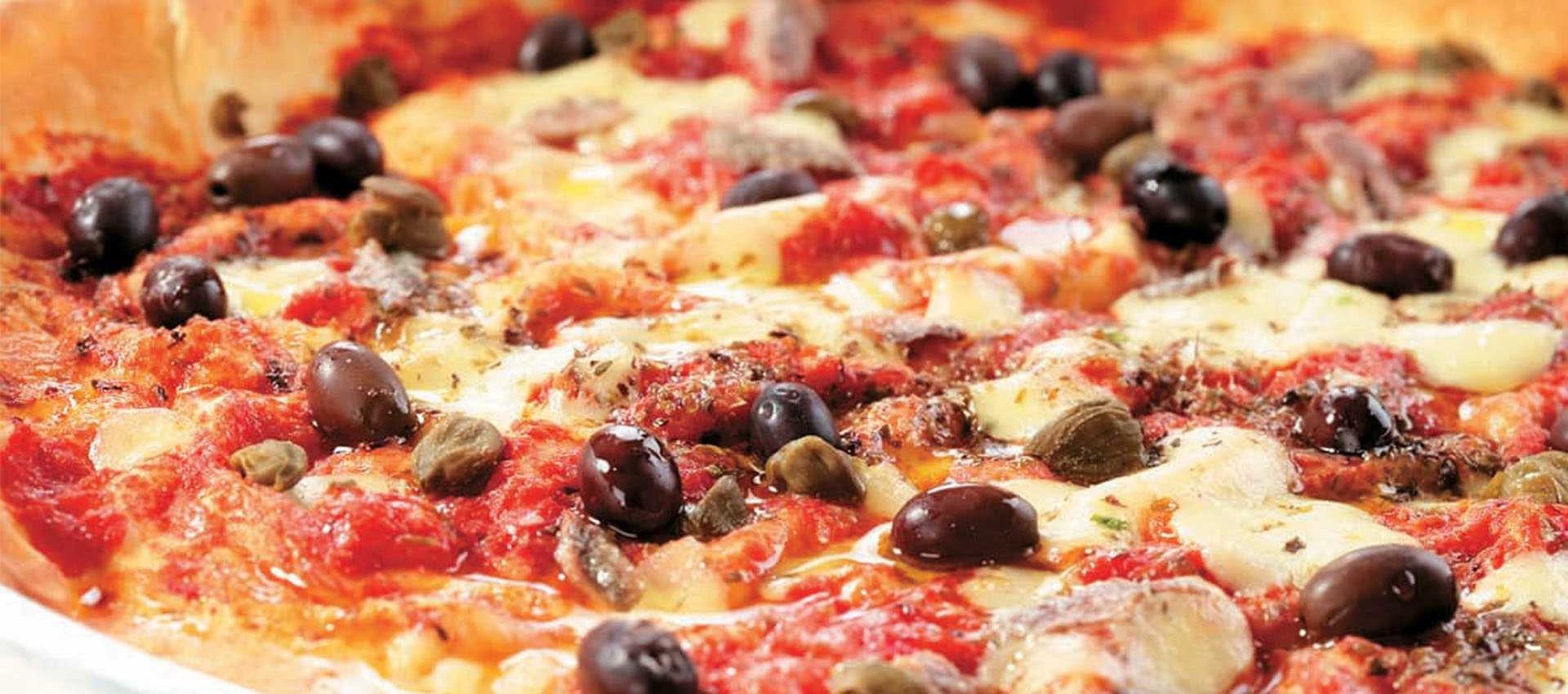 Sardijnse pizza met pane carasau