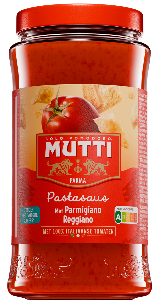 Pastasaus met Parmigiano Reggiano kaas Pastasaus met Parmigiano Reggiano kaas